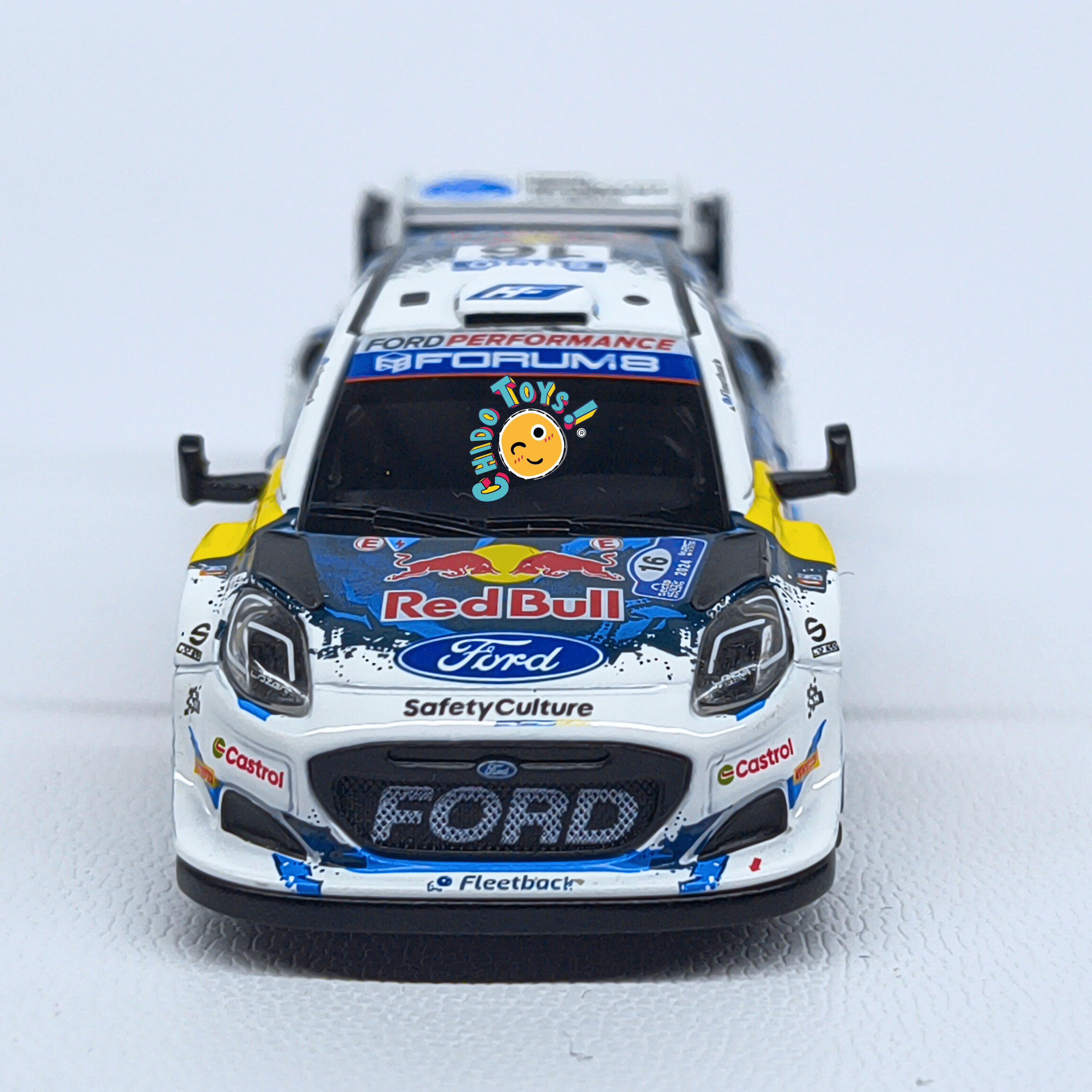 Mini GT Ford Puma Rally1 16 1:64 Red Bull WRC - Chido Toys