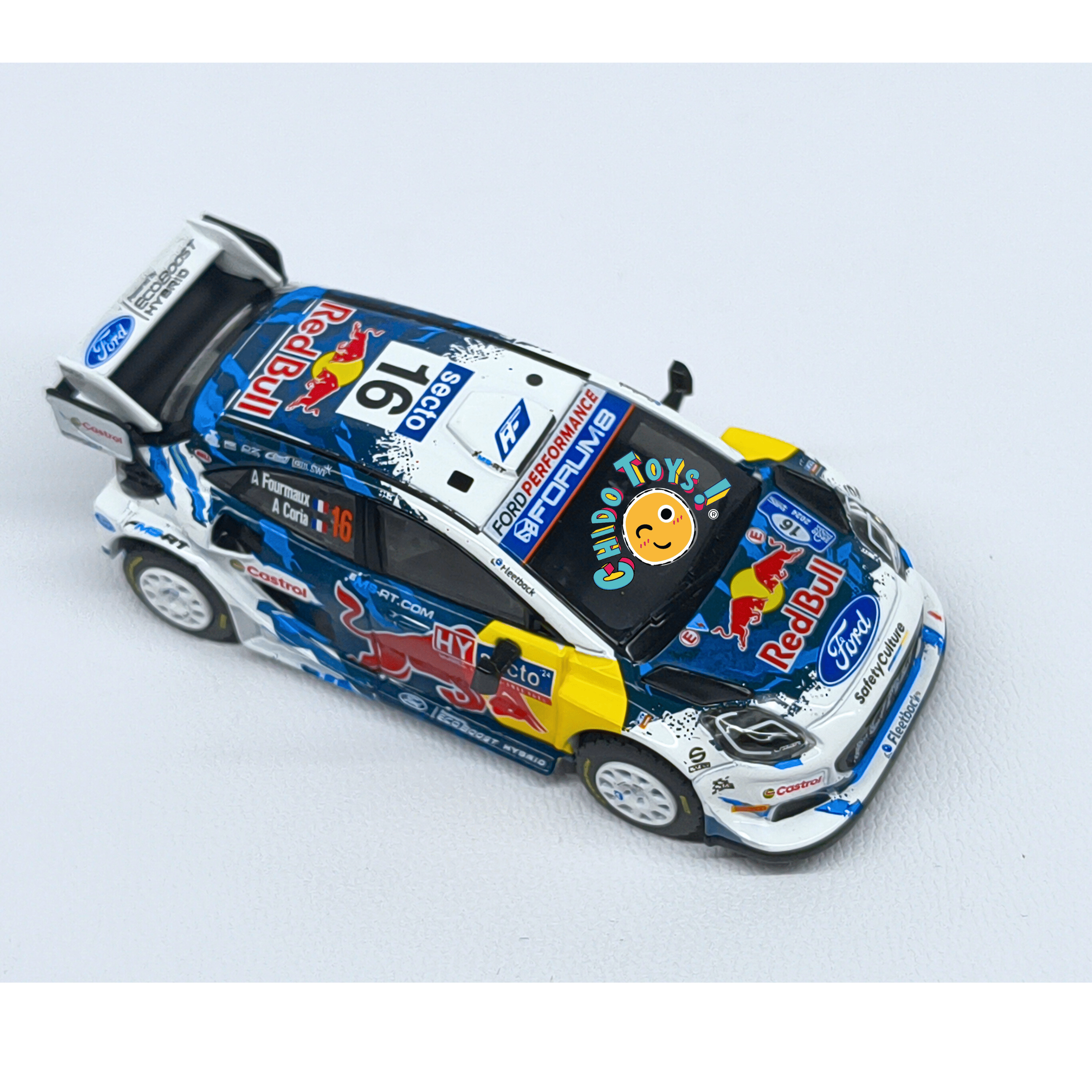 Mini GT Ford Puma Rally1 16 1:64 Red Bull WRC - Chido Toys