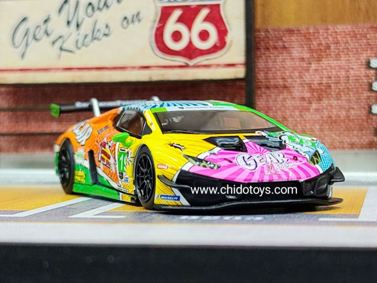 Mini GT Lamborghini Huracán GT3 EVO 19 1:64 – Colección Exclusiva en Metal - Chido Toys