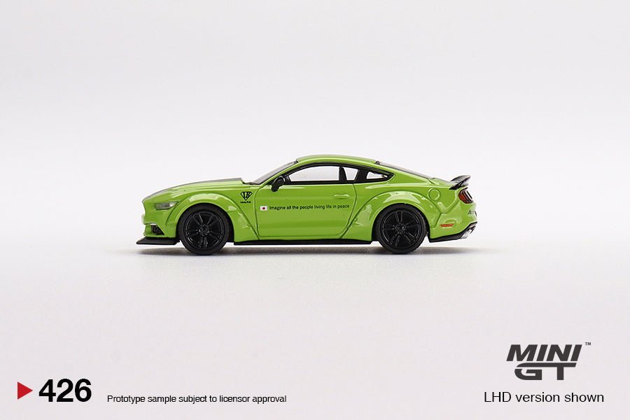 Mini GT LB - Works Ford Mustang 1:64 Grabber Lime limitado - Chido Toys