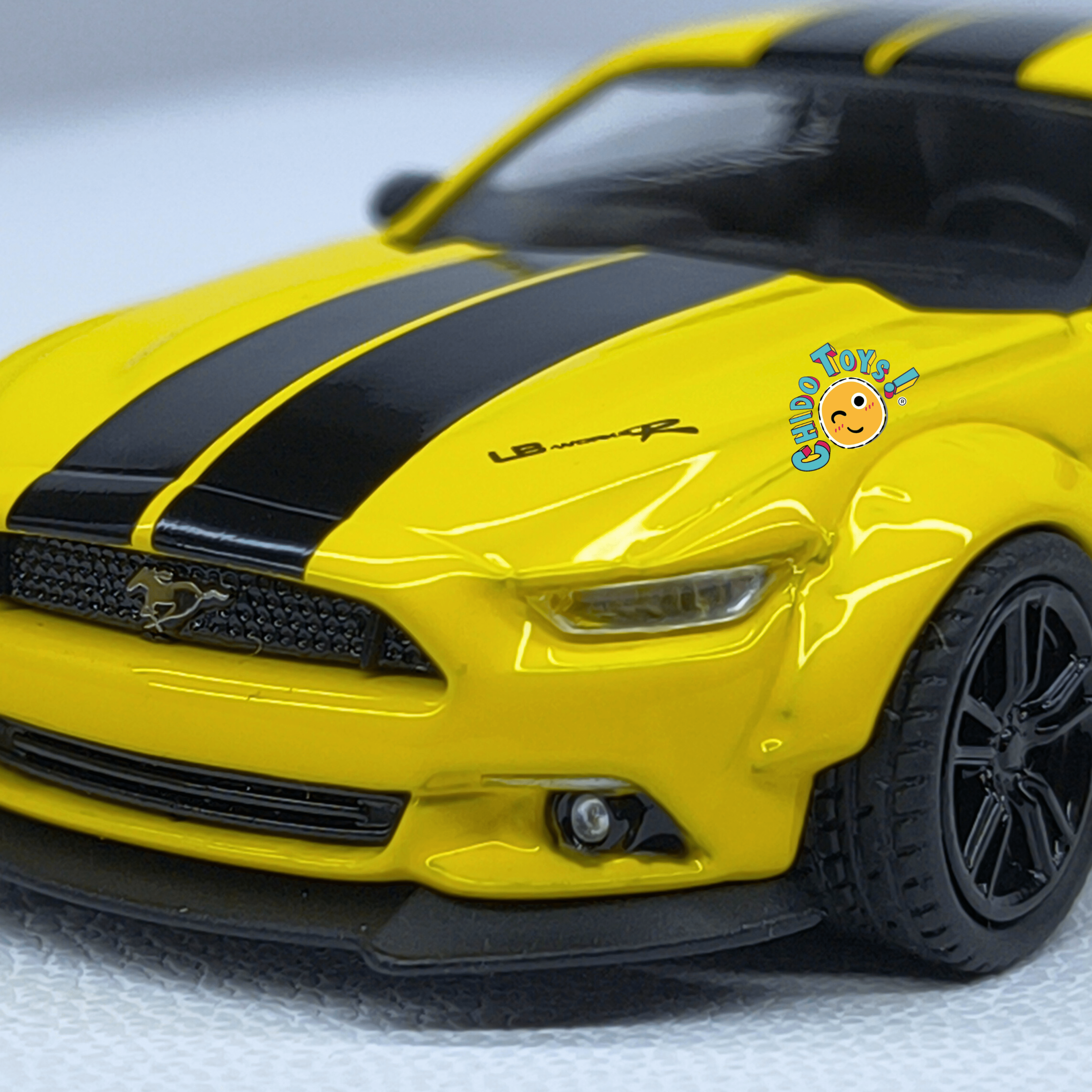 Mini GT LB - WORKS Ford Mustang 1:64 Triple Yellow - Chido Toys