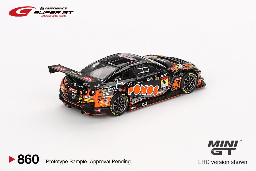 Mini GT Nissan GT - R GT3 Super GT 2023 PONOS 1:64 - Chido Toys