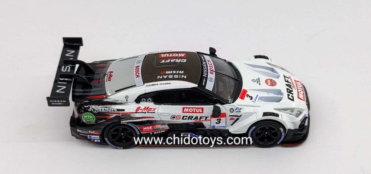 Mini GT Nissan GT - R Nismo GT500 3 1:64 CRAFTSPORTS MOTUL - Chido Toys