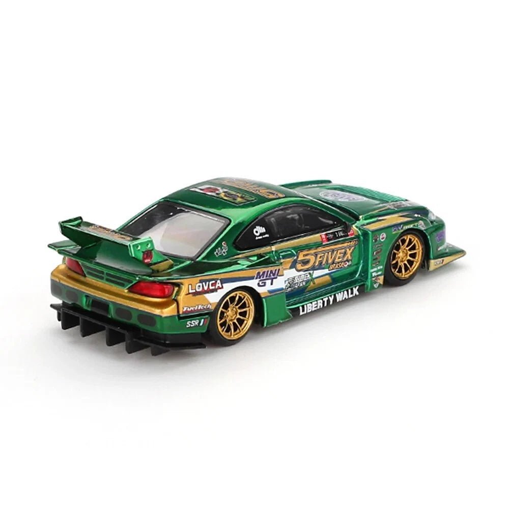 Mini GT Nissan Silvia S15 LB-Super Silhouette 1:64 FiveX Brasil - Chido Toys