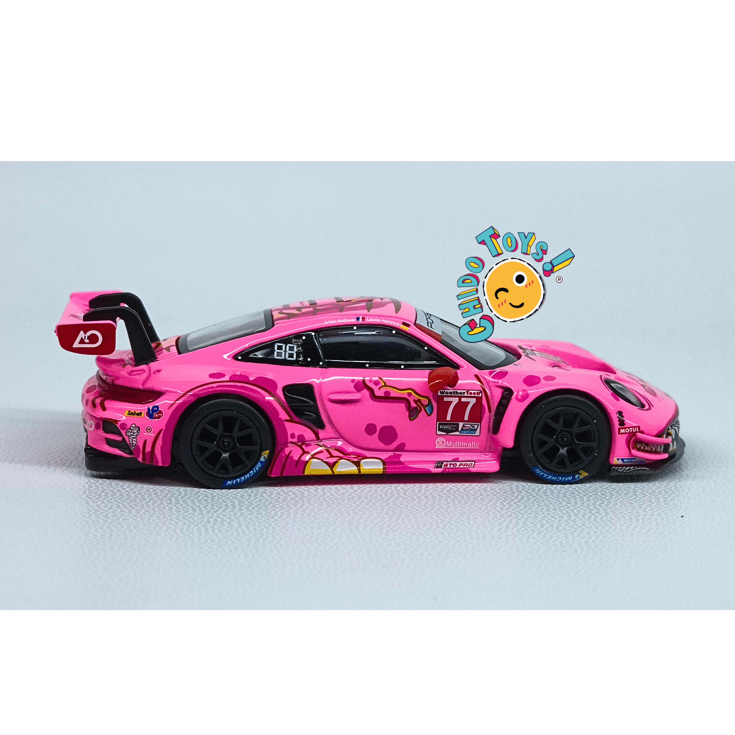 Mini GT Porsche 911 GT3 R 77 1:64 IMSA 2024 AO - Chido Toys