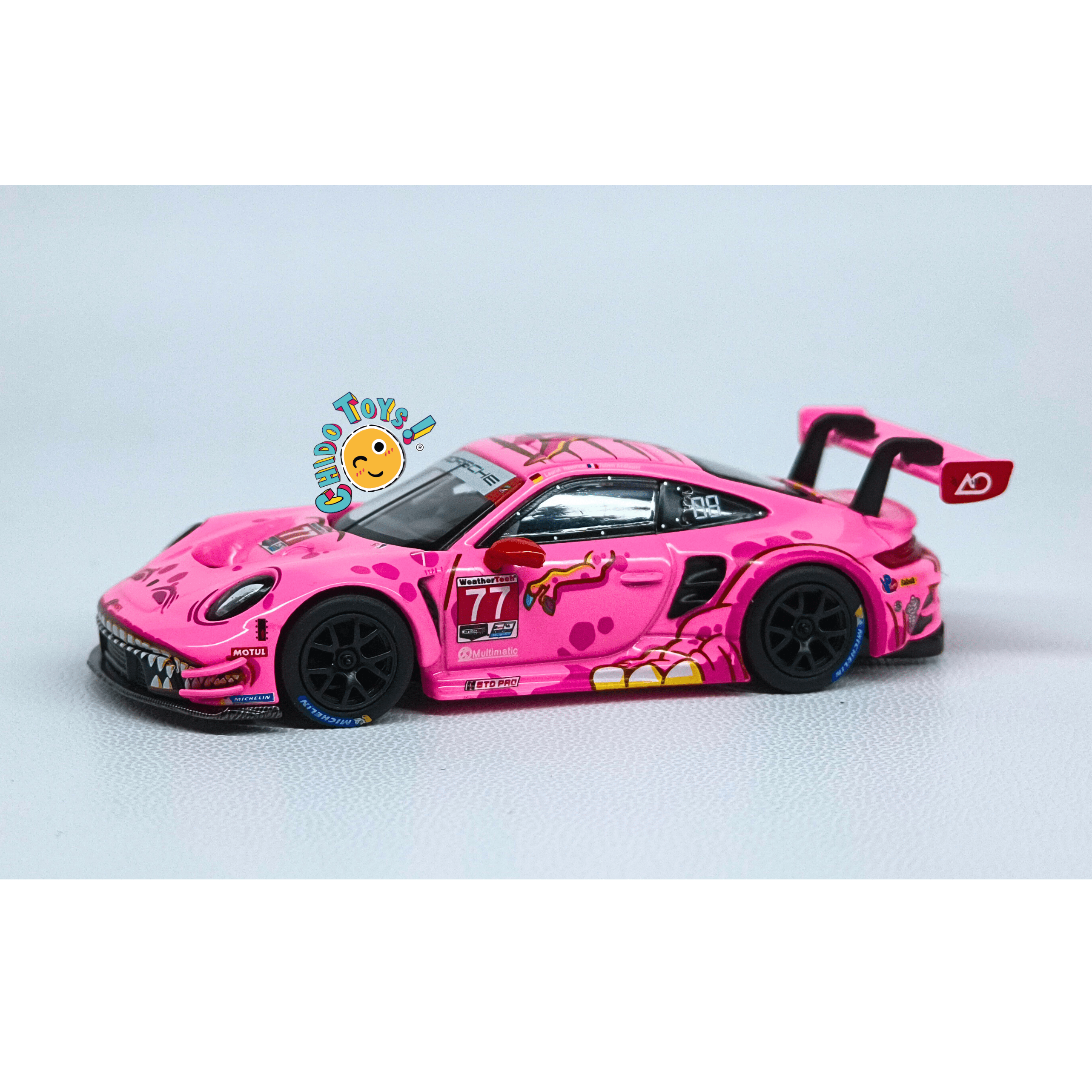 Mini GT Porsche 911 GT3 R 77 1:64 IMSA 2024 AO - Chido Toys
