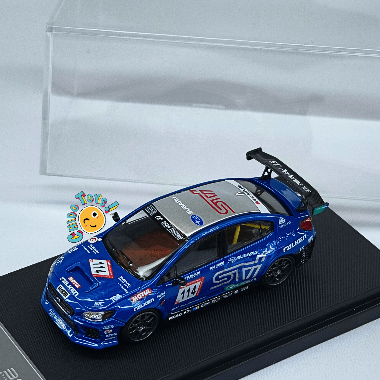 Mini Station set Jeep + Subaru STI 1:64 con remolque y capelo - Chido Toys