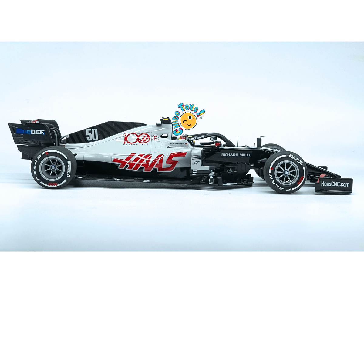 Minichamps Haas VF-20 Mick Schumacher 1:18 Test Abu Dhabi 2020 - Chido Toys