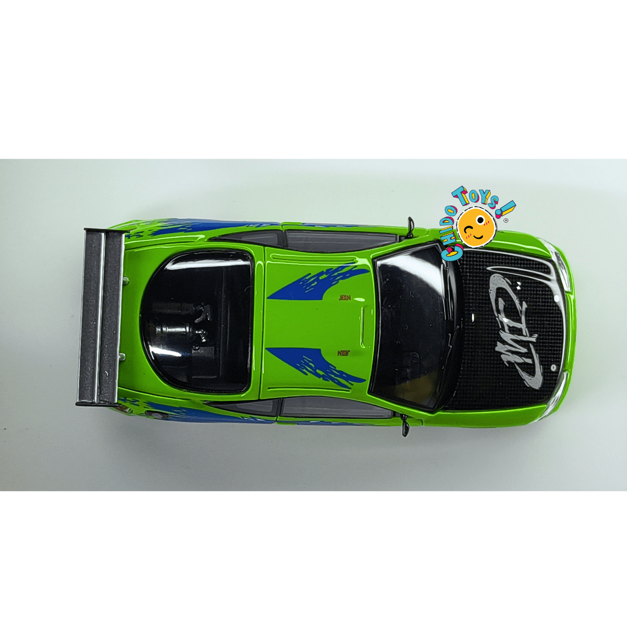Mitsubishi Eclipse Verde 1:64 – Fast & Speed, Detallado Premium - Chido Toys