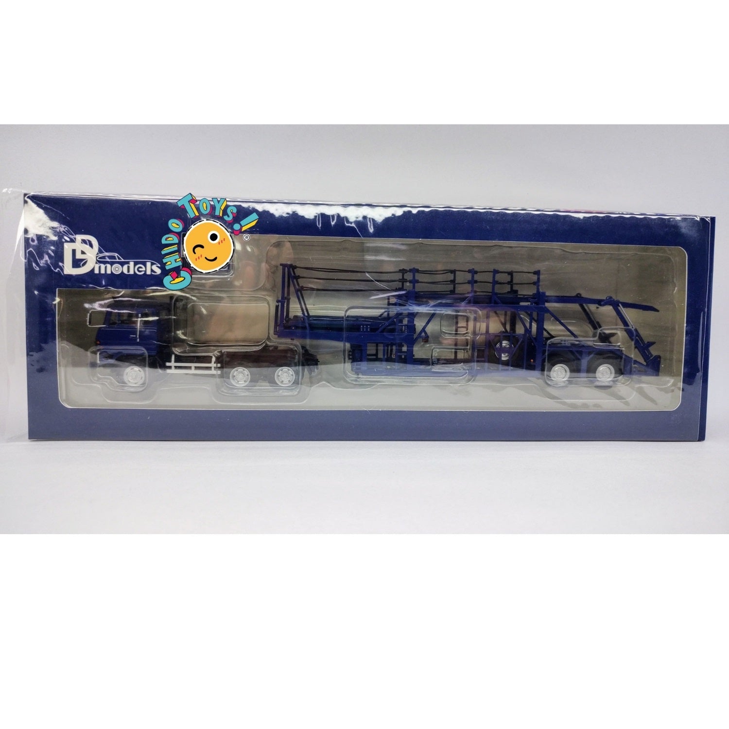 Mitsubishi Fuso FV Tráiler Transporter Nodriza Marca DD Models - Chido Toys