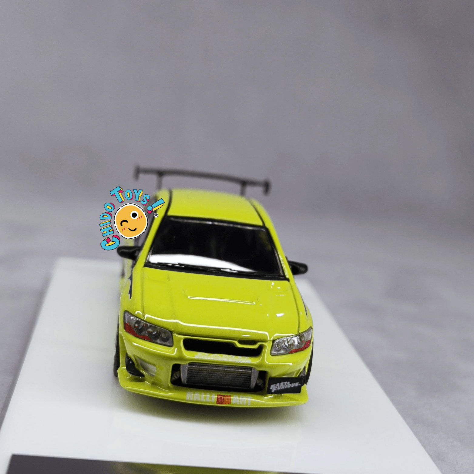 Mitsubishi Lancer Evolution VII | Fast & Speed 1:64 con figura - Chido Toys
