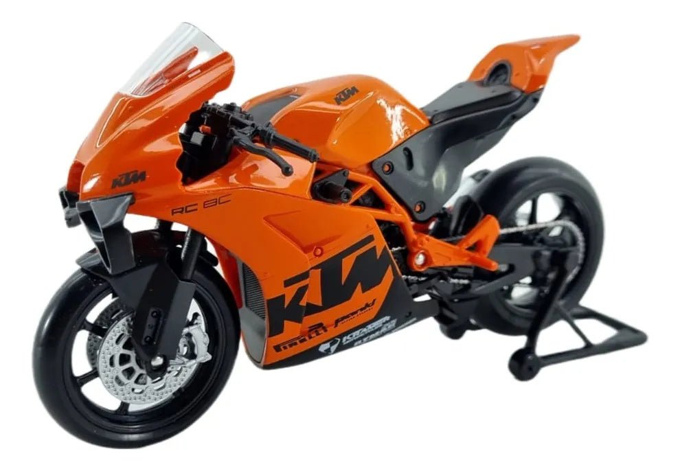 Motocicleta KTM RC 8C 1:12 Welly Die - Cast Metal - Chido Toys