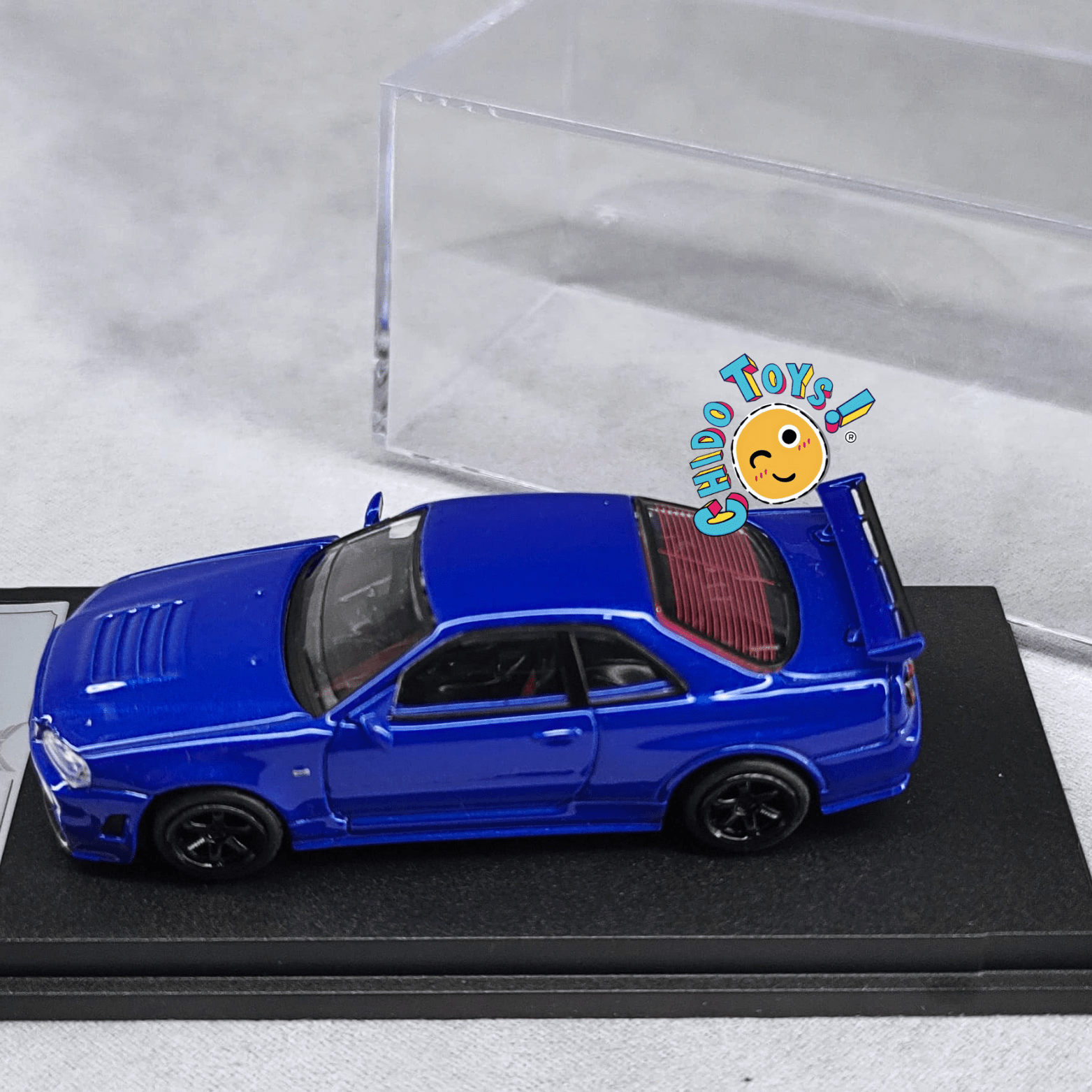 Nissan Skyline GT - R R34 Z - Tune 1/64 - Top Art - Chido Toys