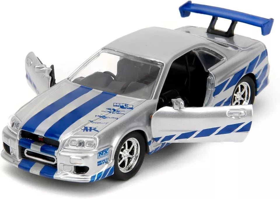 Nissan Skyline – Jada 1:32 (Metal, Llantas de Goma, Apertura de Puertas) - Chido Toys