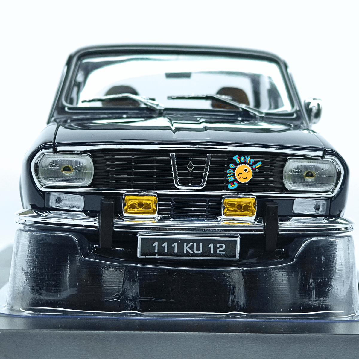 Norev Renault 12 TS 1:18 Azul Oscuro Metalizado – Edición Collectors - Chido Toys