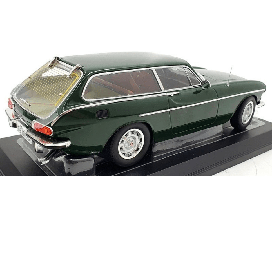 Norev Volvo 1800 ES 1973 1:18 verde oscuro con cajuela abatible - Chido Toys