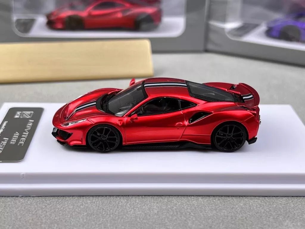 Novitec 488 Pista Super Racing Sports 1:64 – Edición Limitada (999 Piezas) - Chido Toys