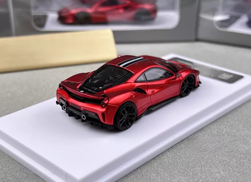 Novitec 488 Pista Super Racing Sports 1:64 – Edición Limitada (999 Piezas) - Chido Toys