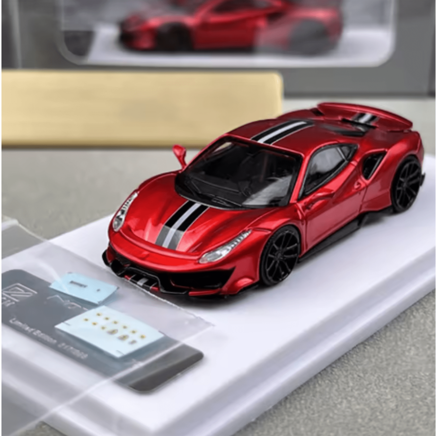 Novitec 488 Pista Super Racing Sports 1:64 – Edición Limitada (999 Piezas) - Chido Toys