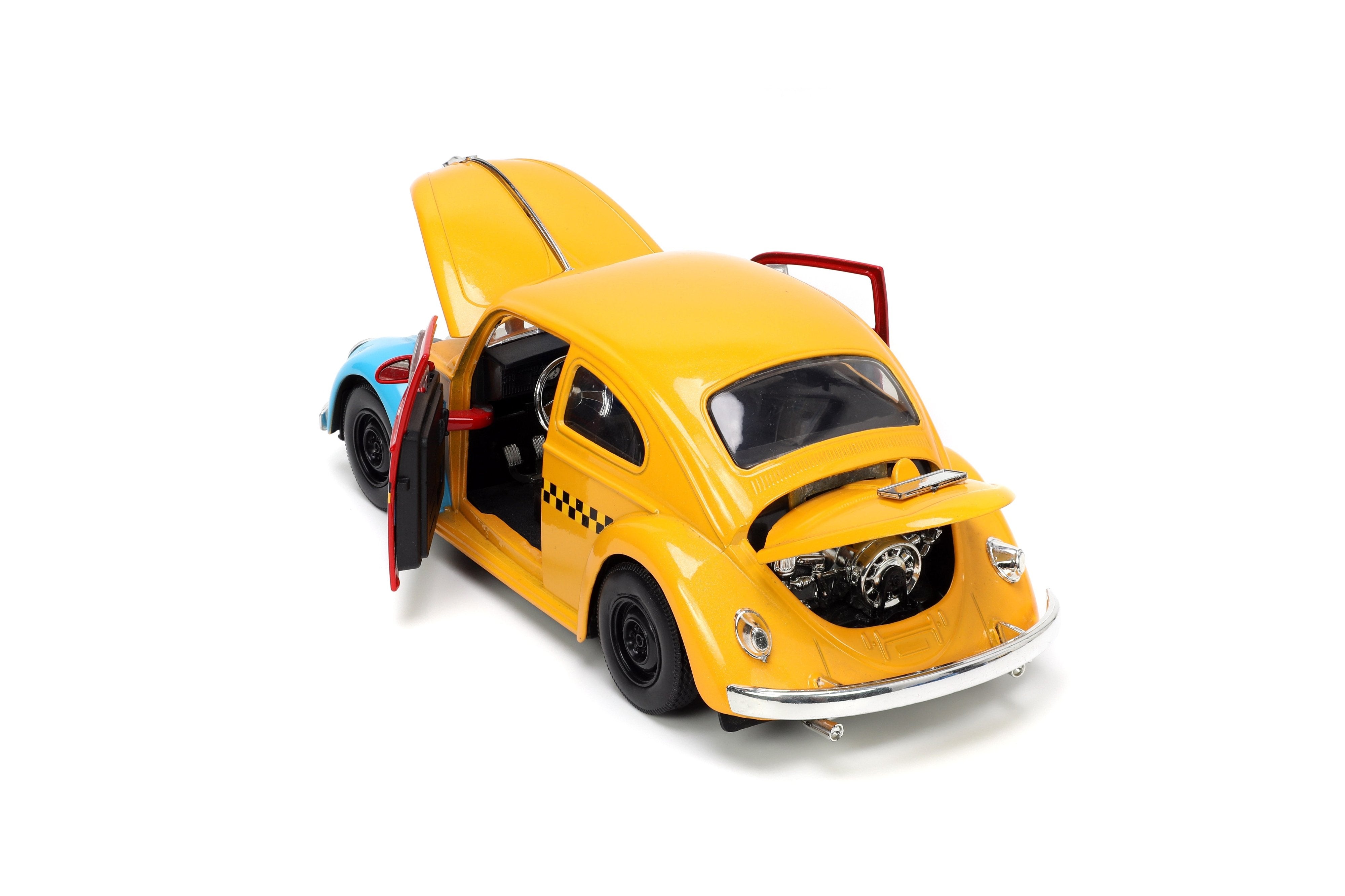 Oscar the Grouch & 1959 Volkswagen Beetle – Jada Toys 1:24 | Plaza Sesamo Die - Cast - Chido Toys
