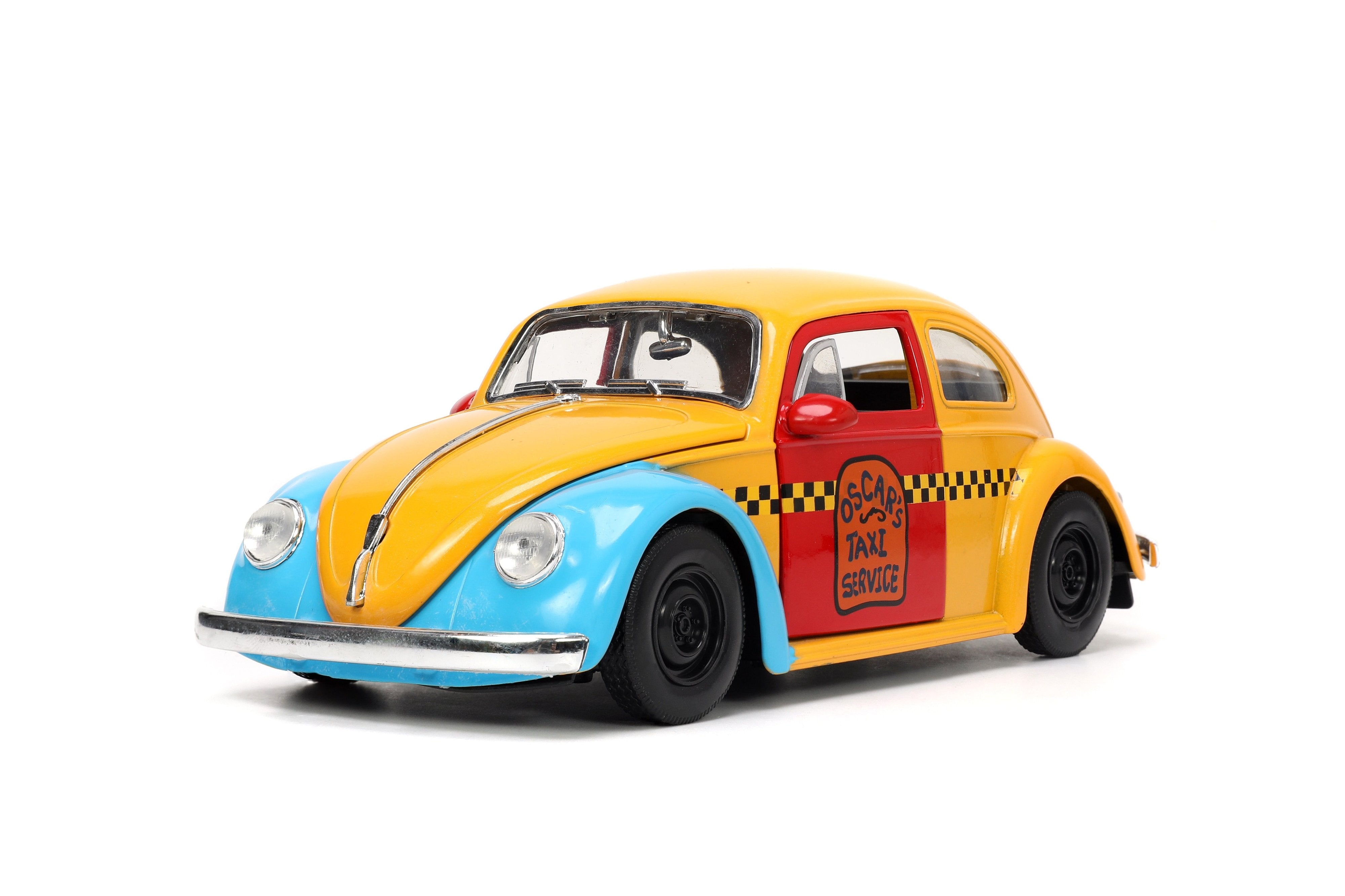 Oscar the Grouch & 1959 Volkswagen Beetle – Jada Toys 1:24 | Plaza Sesamo Die - Cast - Chido Toys