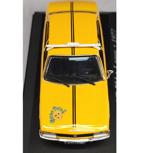Peugeot 504 Taxi de Lagos 1977 – Escala 1:43 - Chido Toys