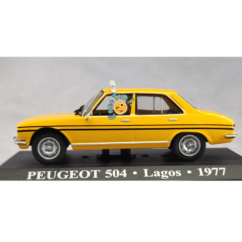 Peugeot 504 Taxi de Lagos 1977 – Escala 1:43 - Chido Toys