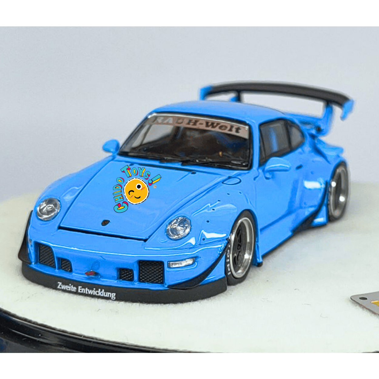 PGM Porsche 911 RWB Azul Edición Limitada TMCS 2025 1:64 - Chido Toys
