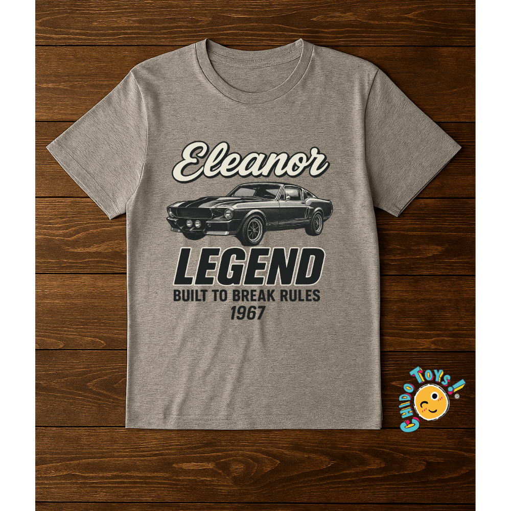 Playera Eleanor 1967 – Leyenda Muscle Car | Chido Toys Streetwear - Chido Toys