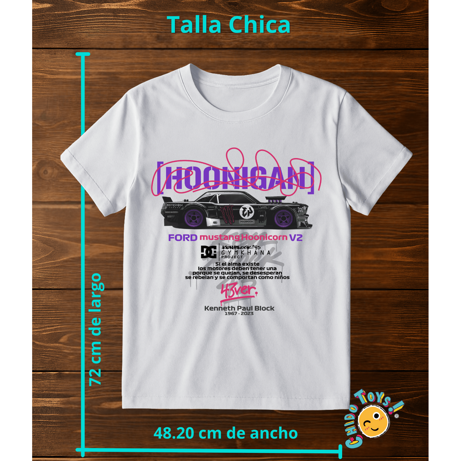 Playera Ford Mustang GT - R V2 – Racing Spirit Edition - Chido Toys