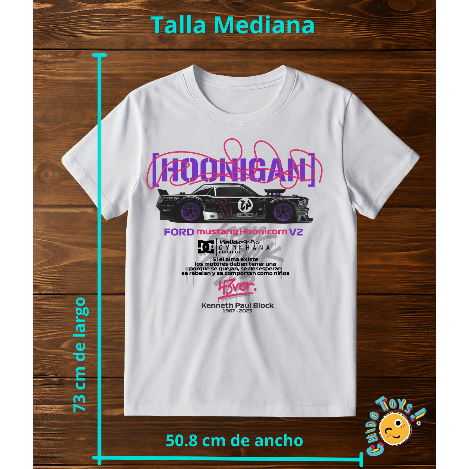 Playera Ford Mustang GT - R V2 – Racing Spirit Edition - Chido Toys