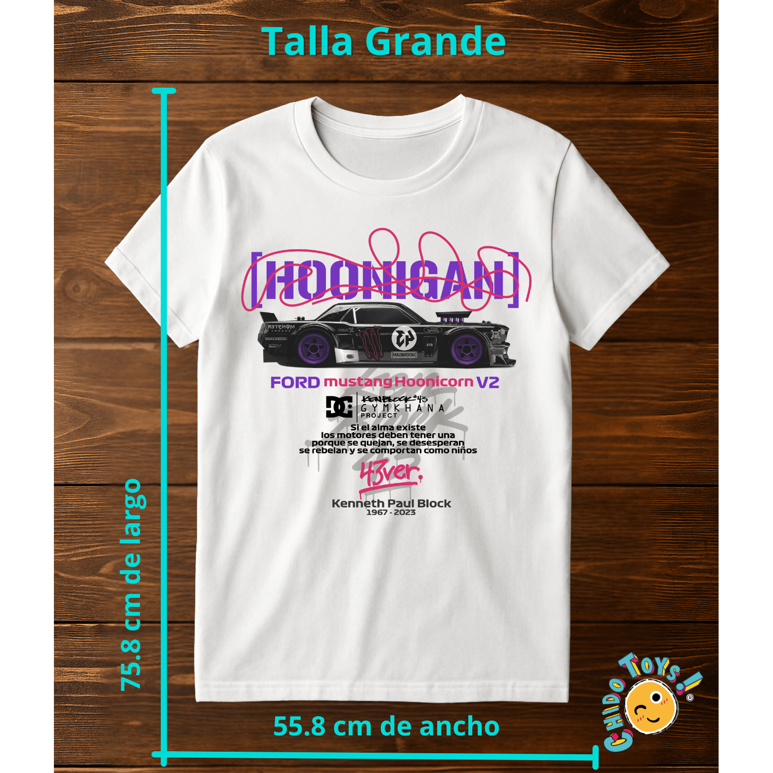 Playera Ford Mustang GT - R V2 – Racing Spirit Edition - Chido Toys