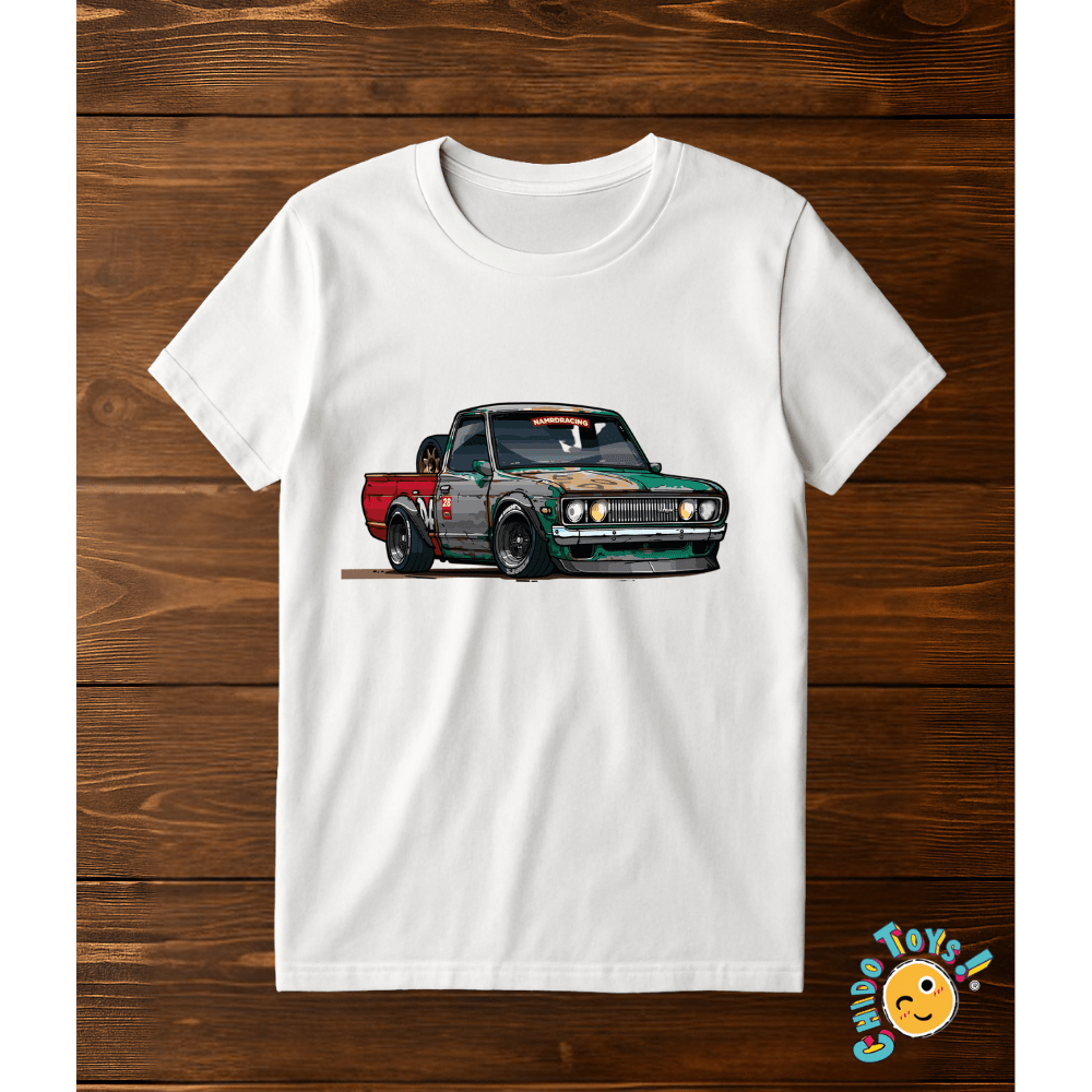 Playera JDM Pickup – Estilo Retro Racing - Chido Toys