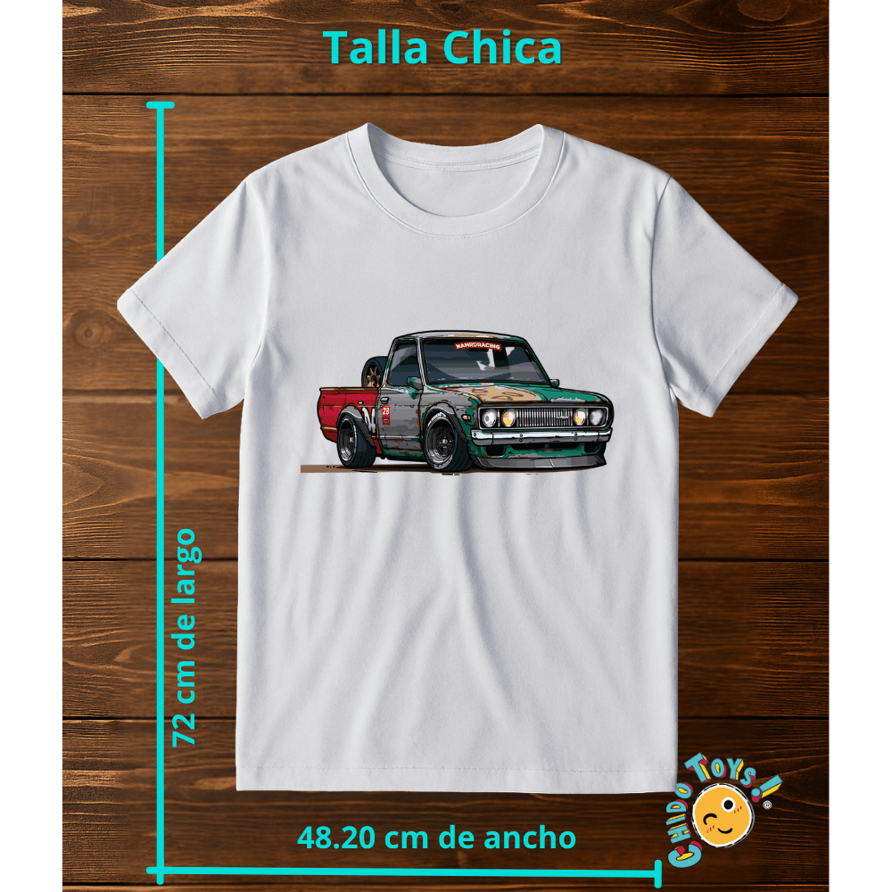 Playera JDM Pickup – Estilo Retro Racing - Chido Toys