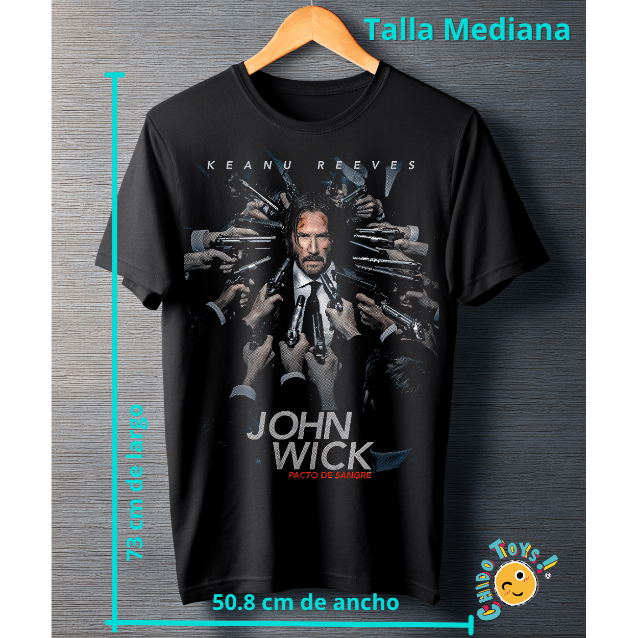 Playera John Wick – Pacto de Sangre - Chido Toys