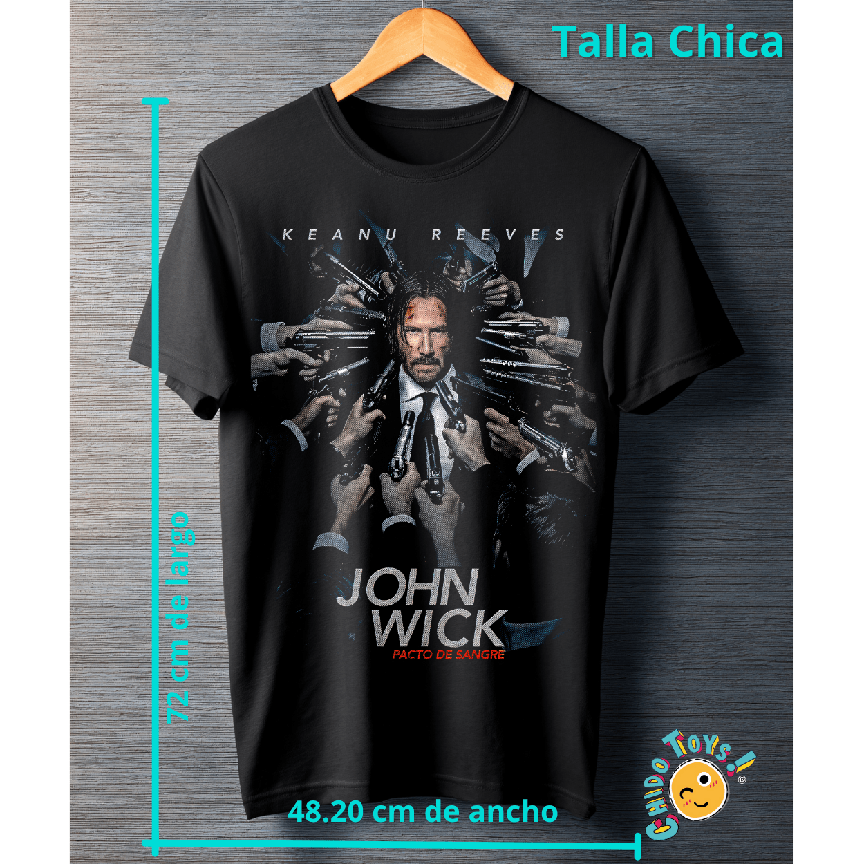 Playera John Wick – Pacto de Sangre - Chido Toys