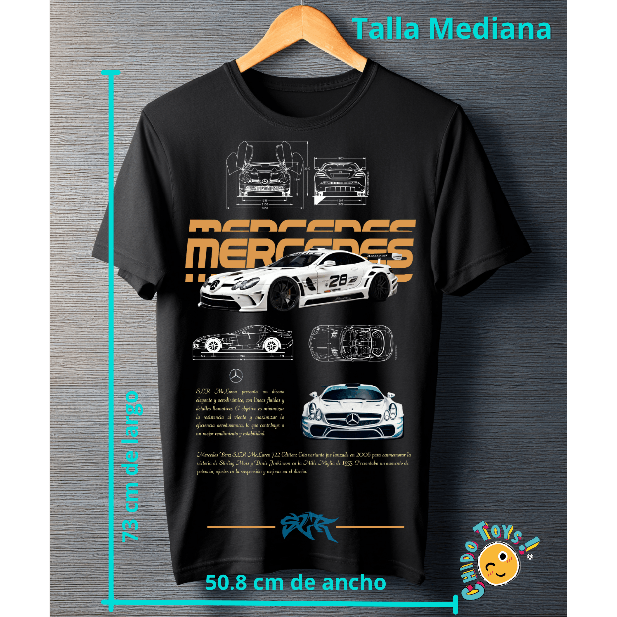 Playera Mercedes - Benz SLR McLaren – Heritage Edition - Chido Toys