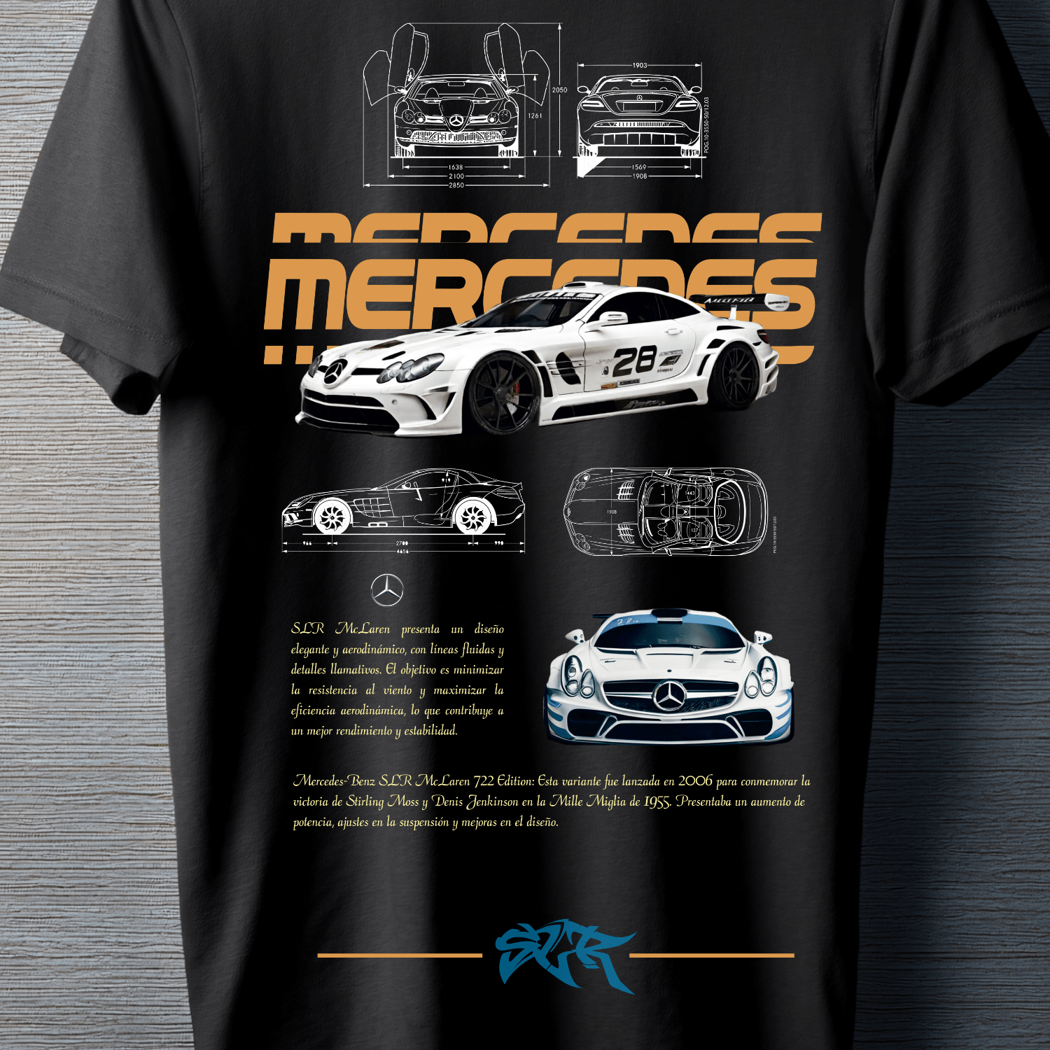 Playera Mercedes - Benz SLR McLaren – Heritage Edition - Chido Toys