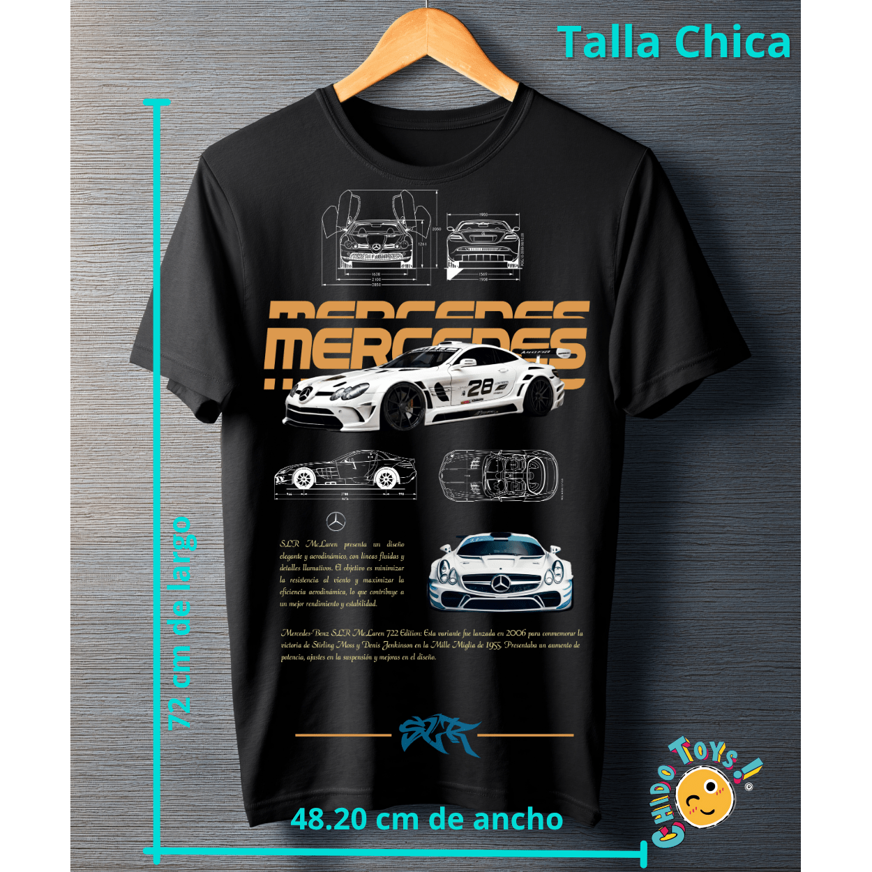 Playera Mercedes - Benz SLR McLaren – Heritage Edition - Chido Toys