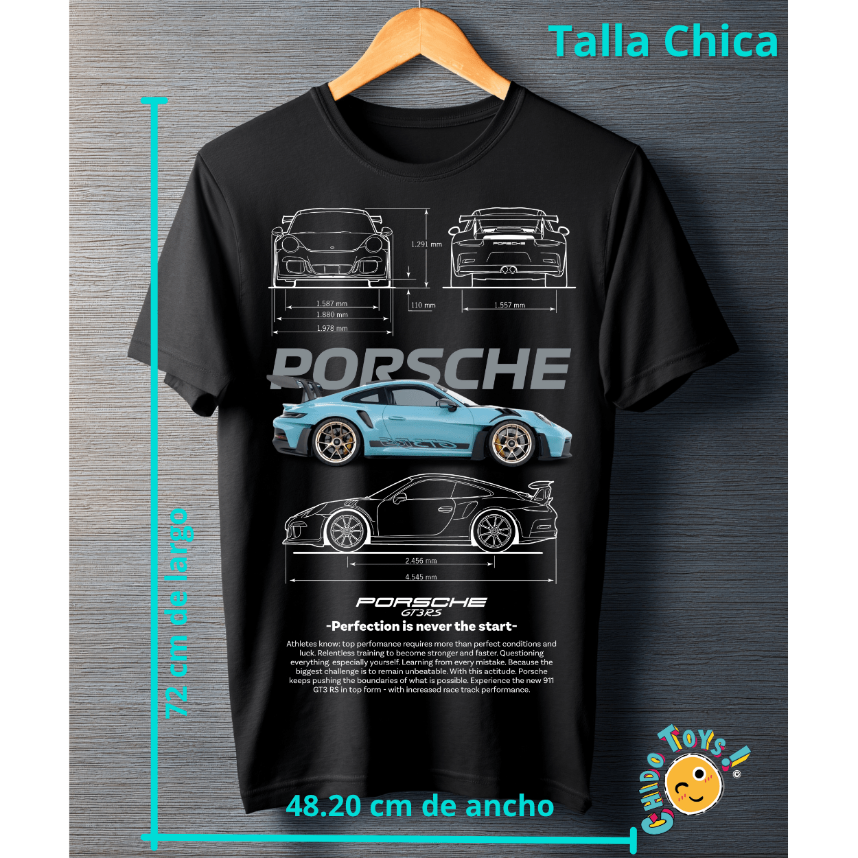 Playera Porsche GT3 RS – Performance Heritage Edition - Chido Toys