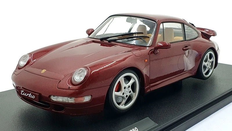 Porsche 911 (993) Turbo Rojo Solido 1:18 - Chido Toys