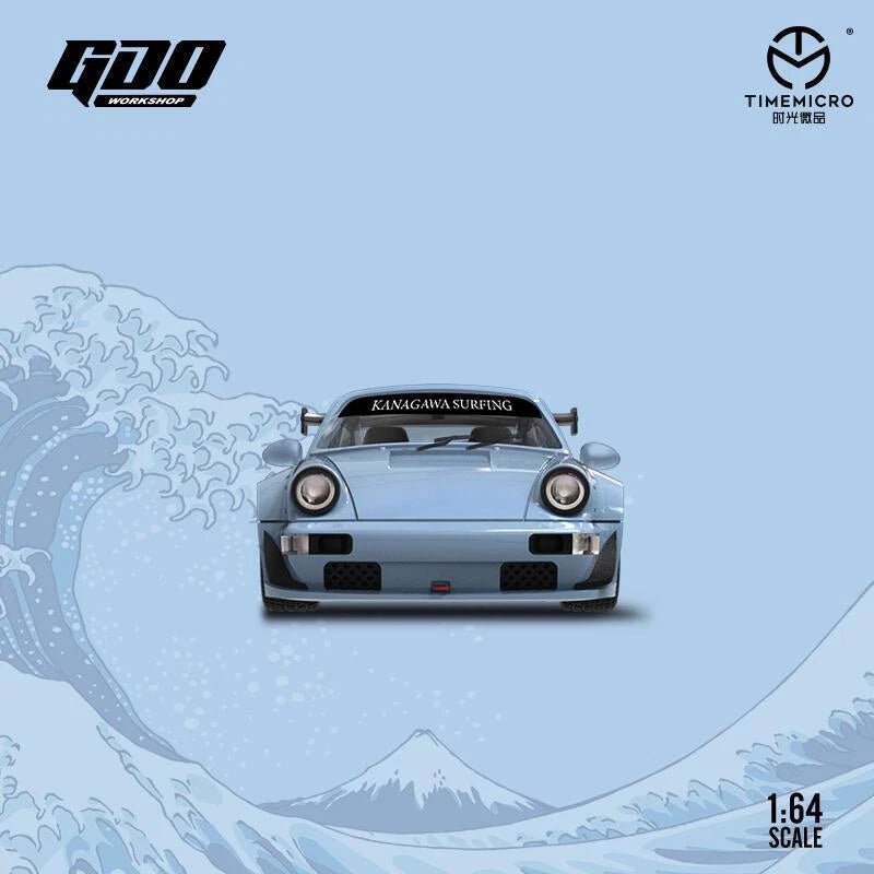 🌊 Porsche 911 Kanagawa Surfing Edition – TimeMicro x GDO Workshop - Chido Toys