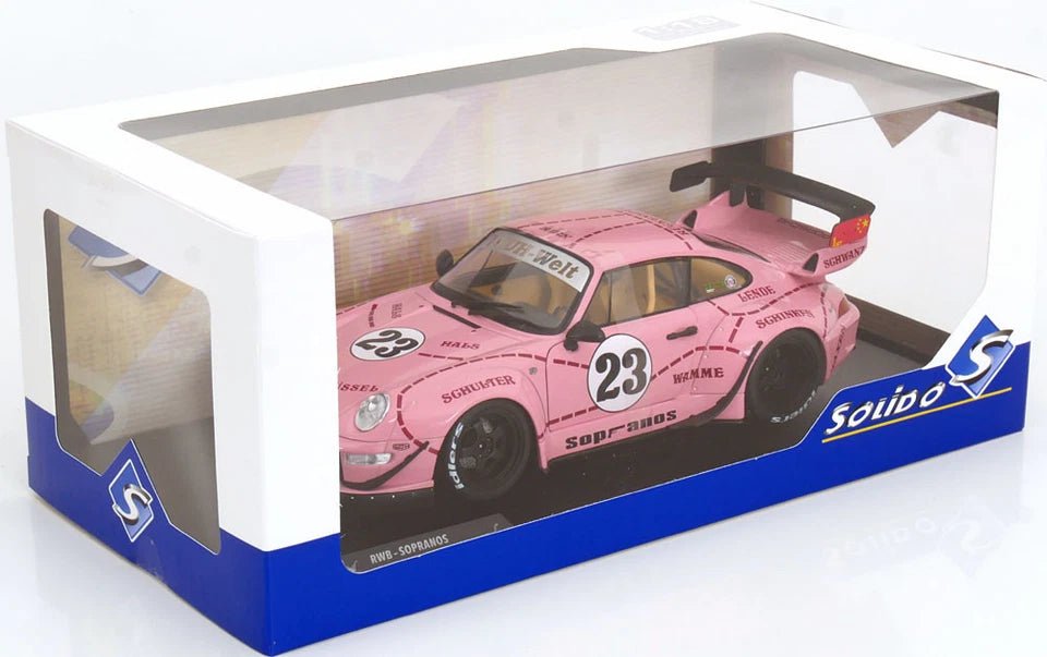 Porsche 911 RWB Pink Pig 23 Solido 1:18 - Chido Toys