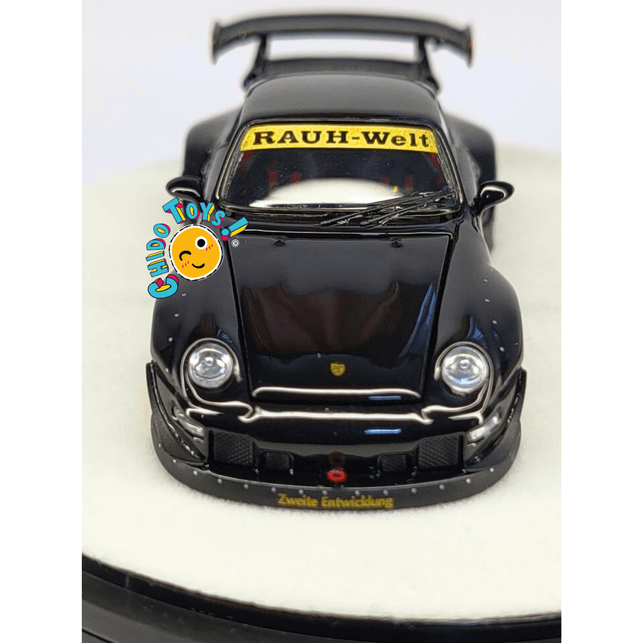 Porsche RWB 993 “Sopranos” Negro – Exclusivo HEC 2025 1:64 PGM - Chido Toys