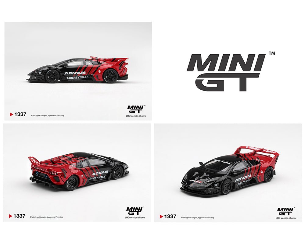 Próximo a llegar 🚗🔥 Mini GT 1:64 Lamborghini LB-Silhouette WORKS MURCIELAGO GT Evo Advan - Chido Toys