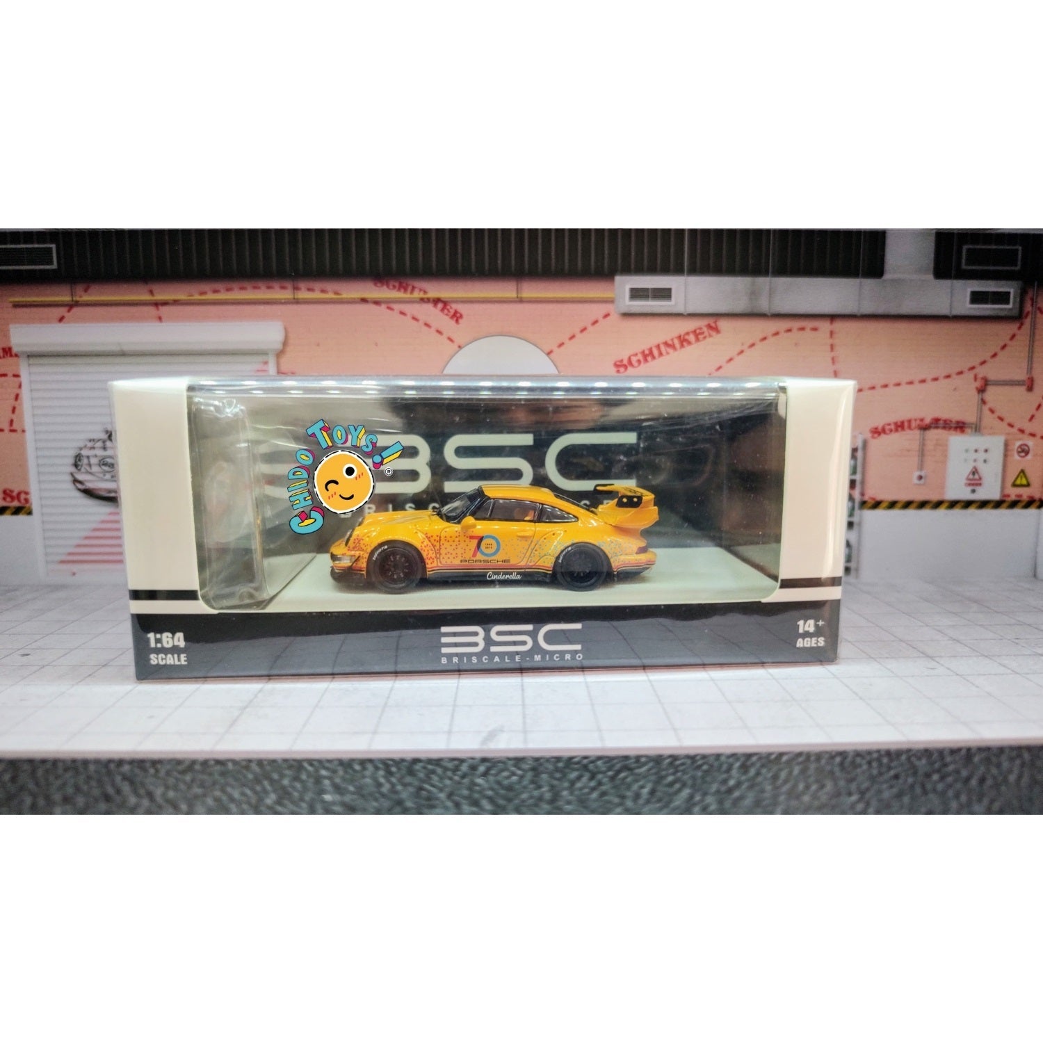 RWB964 70th Aniversario 1:64 marca BSC - Chido Toys