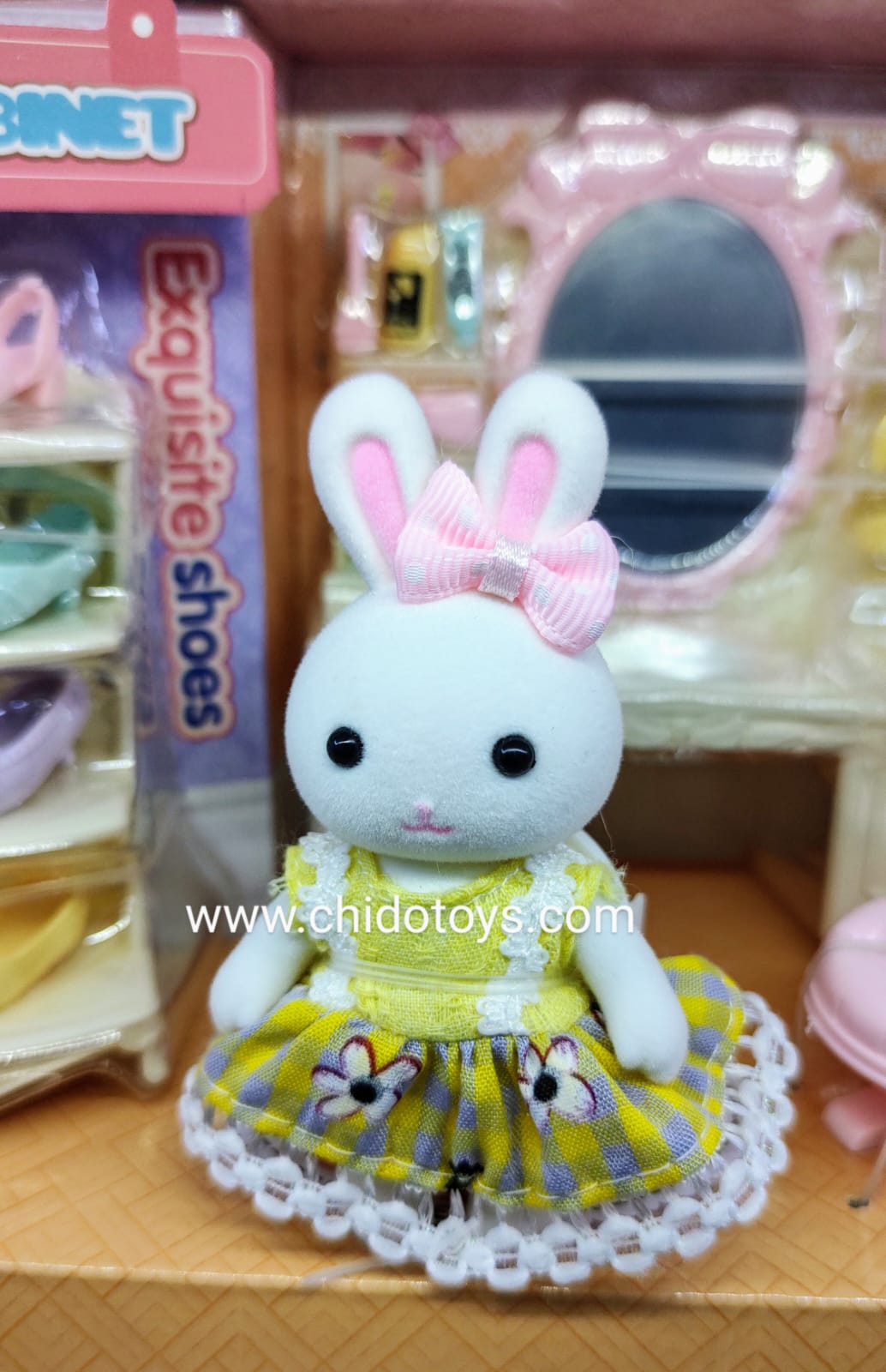 SET CONEJITA CON ACCESORIOS - Chido Toys