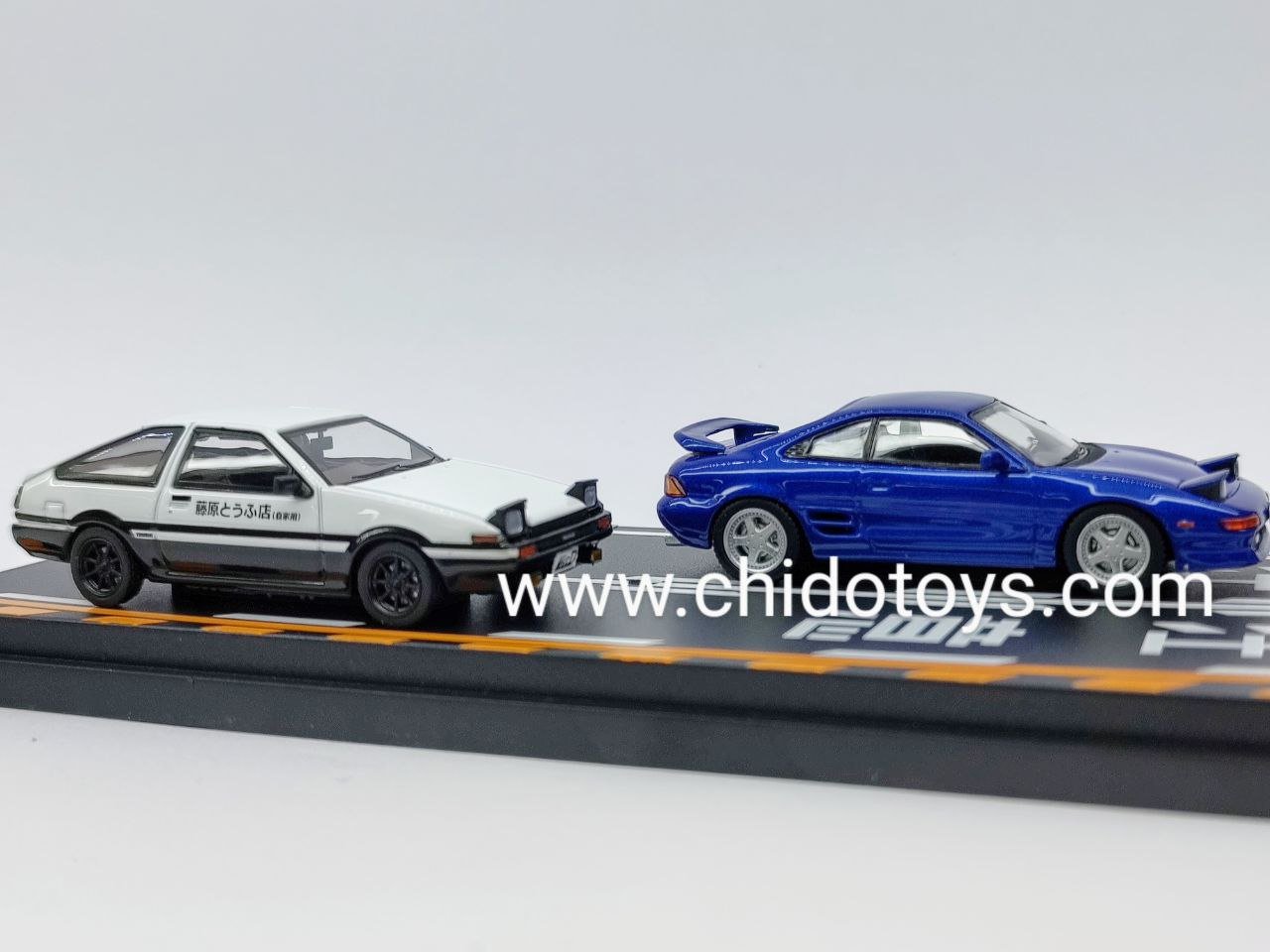 SET Escena Marca Inicial D Vol 15 Toyota AE86 - Chido Toys