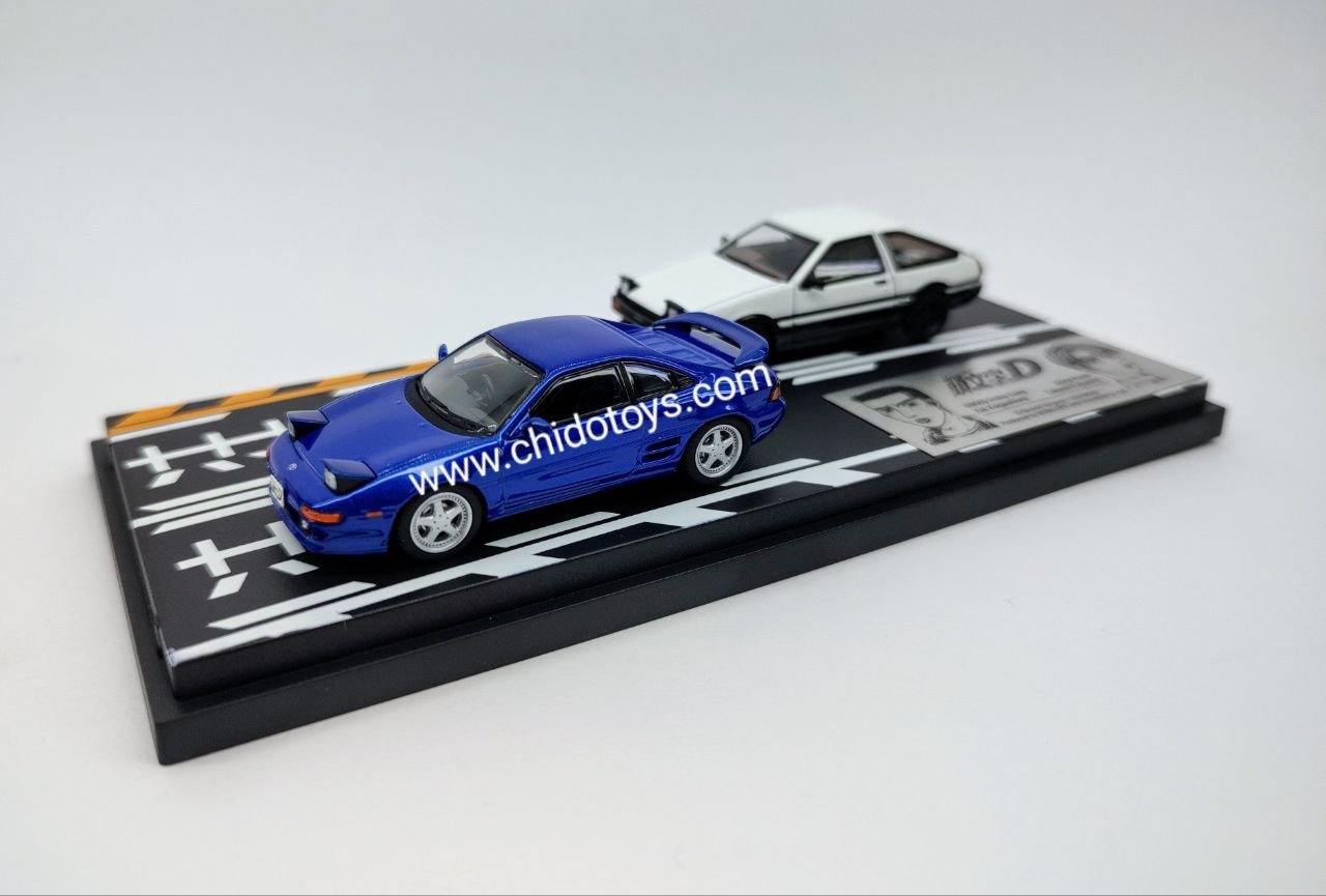 SET Escena Marca Inicial D Vol 15 Toyota AE86 - Chido Toys