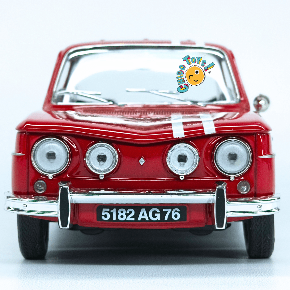 Solido Renault 8 Gordini 1967 1:18 Rojo metálico edición clásica - Chido Toys